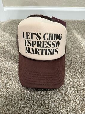 Espresso Martini Trucker Hat - Brown & Cream